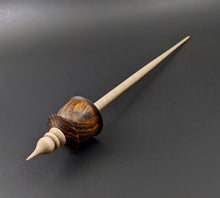 Load image into Gallery viewer, Teacup spindle in cocobolo and curly maple