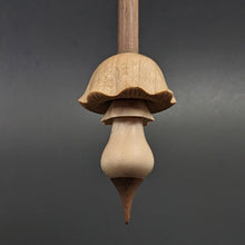 Load image into Gallery viewer, Mushroom support spindle in maple and walnut