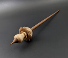 Load image into Gallery viewer, Mushroom support spindle in maple and walnut