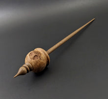 Load image into Gallery viewer, Cauldron spindle in maple burl and walnut