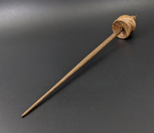 Load image into Gallery viewer, Cauldron spindle in maple burl and walnut