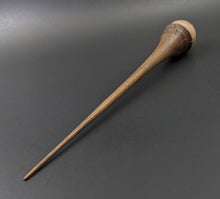 Load image into Gallery viewer, Wee folk spindle in maple burl and walnut