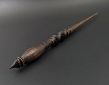 Load image into Gallery viewer, Wand spindle in ebonized walnut