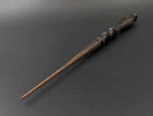 Load image into Gallery viewer, Wand spindle in ebonized walnut