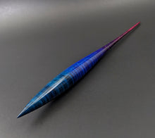 Load image into Gallery viewer, Phang spindle in hand dyed curly maple