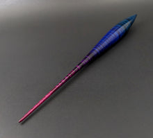 Load image into Gallery viewer, Phang spindle in hand dyed curly maple