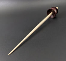 Load image into Gallery viewer, Teacup spindle in purpleheart and curly maple