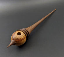 Load image into Gallery viewer, Birdhouse spindle in canarywood and walnut