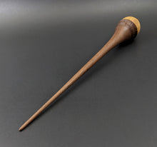 Load image into Gallery viewer, Birdhouse spindle in canarywood and walnut