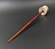Load image into Gallery viewer, Teacup spindle in holly and hand dyed curly maple