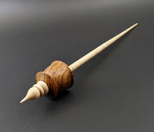 Load image into Gallery viewer, Teacup spindle in cocobolo and curly maple