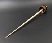 Load image into Gallery viewer, Teacup spindle in cocobolo and curly maple