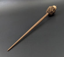 Load image into Gallery viewer, Morel mushroom support spindle in maple and walnut