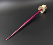 Load image into Gallery viewer, Teacup spindle in holly and hand dyed curly maple