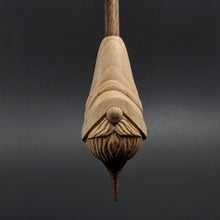 Load image into Gallery viewer, Gnome support spindle in maple and walnut