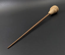 Load image into Gallery viewer, Gnome support spindle in maple and walnut