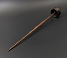 Load image into Gallery viewer, Cauldron spindle in bog oak and walnut