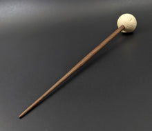 Load image into Gallery viewer, Sheep support spindle in holly and walnut