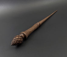 Load image into Gallery viewer, Wand spindle in walnut