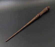 Load image into Gallery viewer, Wand spindle in walnut