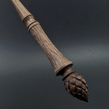 Load image into Gallery viewer, Wand spindle in walnut