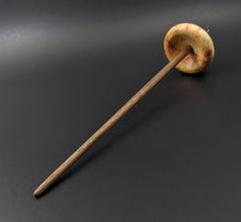 Load image into Gallery viewer, Drop spindle in flame box elder and walnut