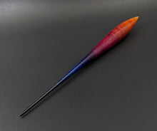 Load image into Gallery viewer, Phang spindle in hand dyed curly maple