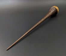 Load image into Gallery viewer, Birdhouse spindle in canarywood and walnut