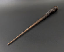 Load image into Gallery viewer, Wand spindle in ebonized walnut