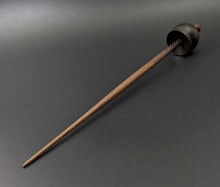 Load image into Gallery viewer, Cauldron spindle in bog oak and walnut