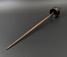 Load image into Gallery viewer, Cauldron spindle in bog oak and walnut