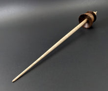 Load image into Gallery viewer, Teacup spindle in cocobolo and curly maple