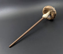 Load image into Gallery viewer, Drop spindle in maple burl, holly, and walnut