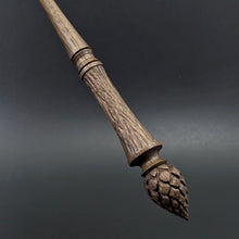 Load image into Gallery viewer, Wand spindle in walnut