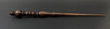 Load image into Gallery viewer, Wand spindle in ebonized walnut