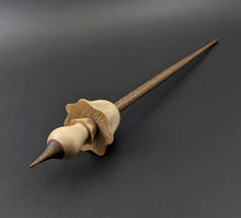 Load image into Gallery viewer, Mushroom support spindle in maple and walnut