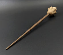 Load image into Gallery viewer, Mushroom support spindle in maple and walnut