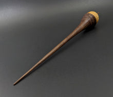 Load image into Gallery viewer, Birdhouse spindle in canarywood and walnut