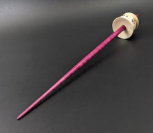Load image into Gallery viewer, Teacup spindle in holly and hand dyed curly maple