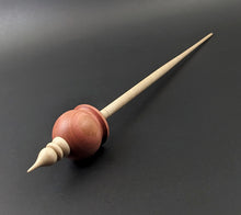 Load image into Gallery viewer, Cauldron spindle in pink ivory and curly maple
