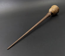 Load image into Gallery viewer, Bell support spindle in hopea burl and walnut