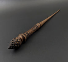 Load image into Gallery viewer, Wand spindle in ebonized walnut