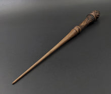Load image into Gallery viewer, Wand spindle in ebonized walnut
