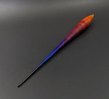 Load image into Gallery viewer, Phang spindle in hand dyed curly maple