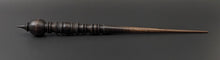 Load image into Gallery viewer, Wand spindle in ebonized walnut