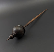 Load image into Gallery viewer, Cauldron spindle in bog oak and walnut