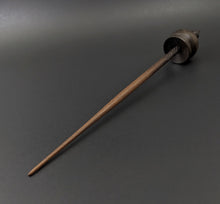 Load image into Gallery viewer, Cauldron spindle in bog oak and walnut
