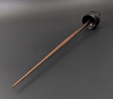 Load image into Gallery viewer, Cauldron spindle in African blackwood and walnut