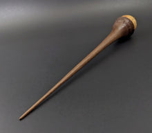 Load image into Gallery viewer, Birdhouse spindle in canarywood and walnut