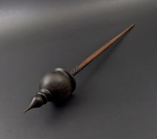 Load image into Gallery viewer, Cauldron spindle in bog oak and walnut
